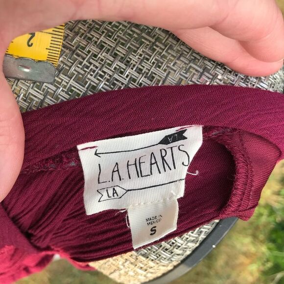 Red/Maroon Sleeveless Midi Dress - Picture 6 of 10